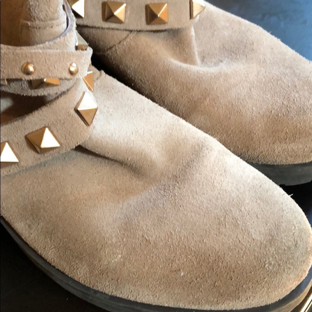 BCBGeneration Suede Studded Ankle Boots - Picture 8 of 8